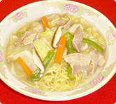 十勝豚と季節野菜の旨煮麺
