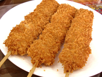 上州麦豚 ジャンボ串カツ