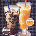 クラッシュゼリーミルク　（マンゴー・コーヒー）