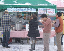 おしるこ販売イメージ写真