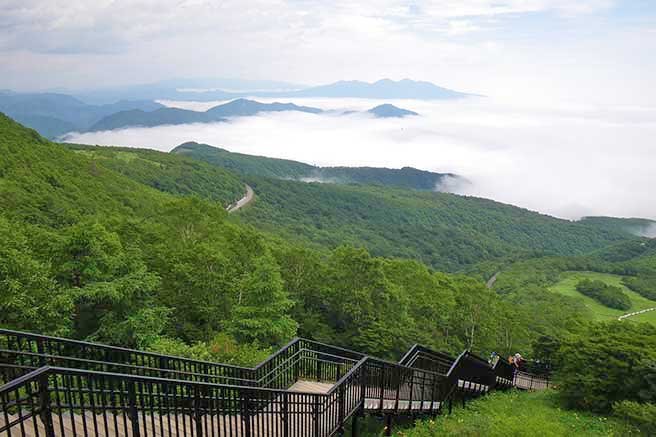 霧降高原の天空回廊