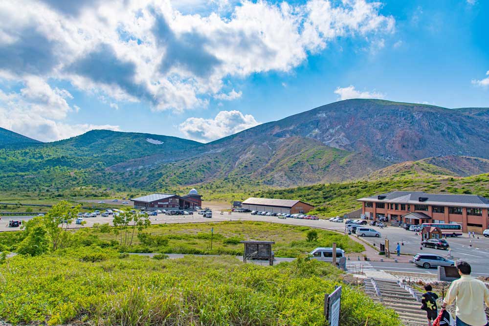 磐梯吾妻スカイライン（浄土平）スカイライン、レークライン、ゴールドラインを走って猪苗代湖を目指す