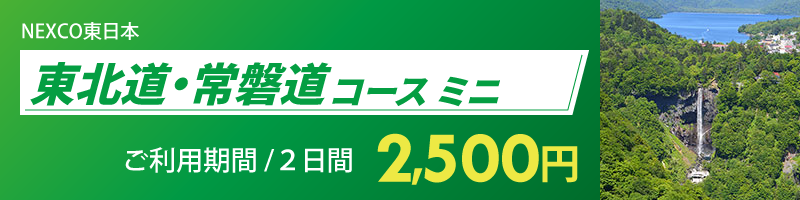 東北道・常磐道コース ミニ詳細へのリンク