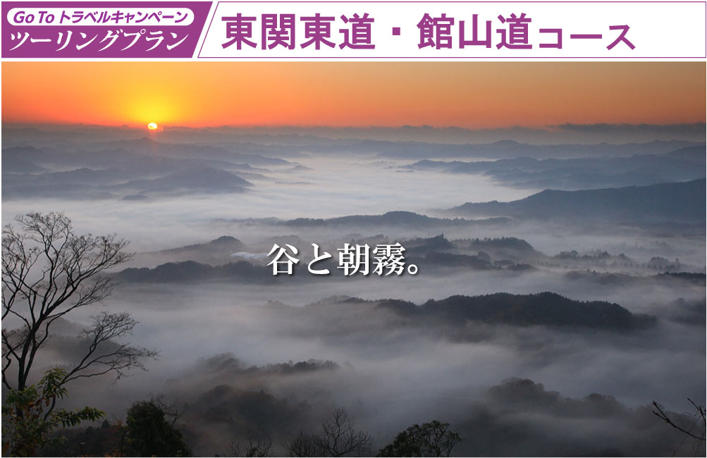 GoToトラベルキャンペーン ツーリングプラン 東関東道・館山道コース