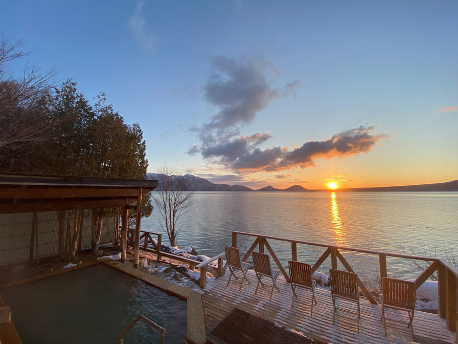 奥札幌の秘湯　湖畔の宿支笏湖　丸駒温泉旅館