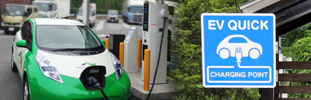 EV急速充電専用駐車マスのイメージ画像