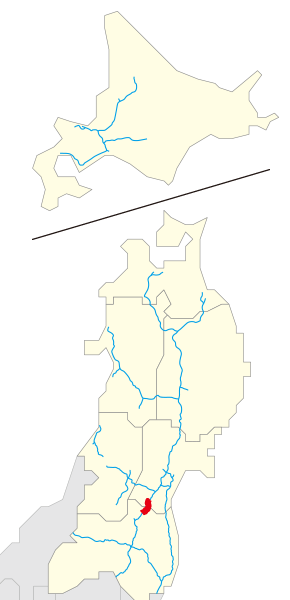 南東北エリアの地図画像