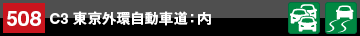 地点情報508 C3 東京外環自動車道：内