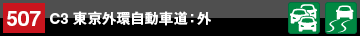 地点情報507 C3 東京外環自動車道：外