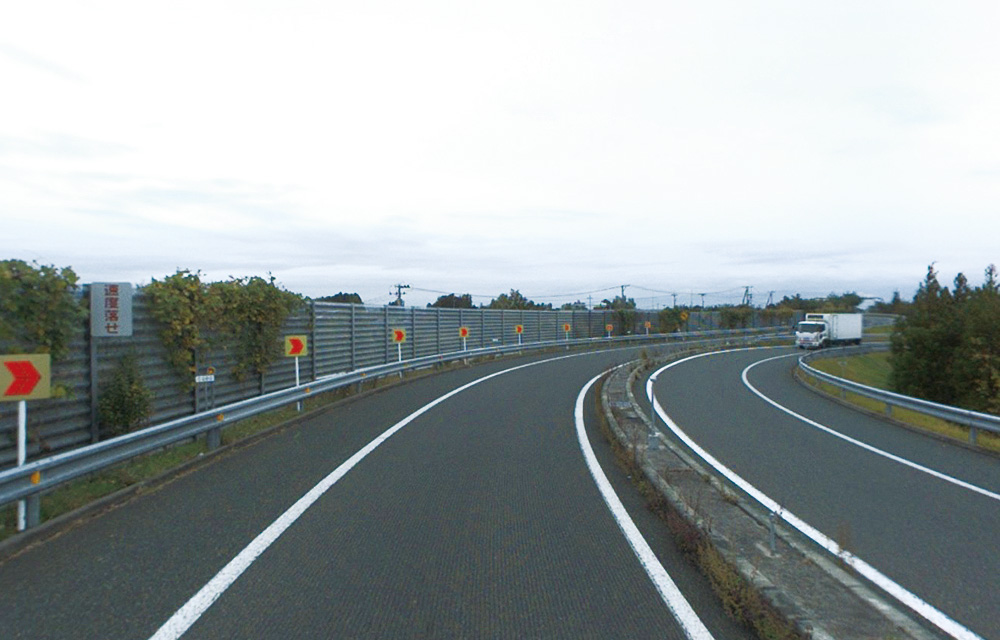 地点情報252　花巻JCT：Cランプの写真画像