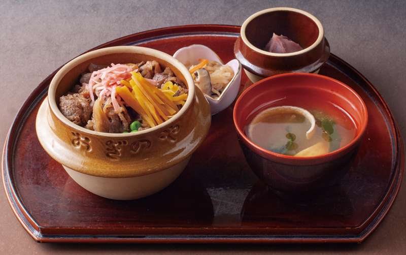 峠の牛めし御膳