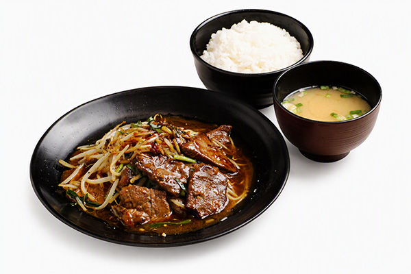 レバニラ定食