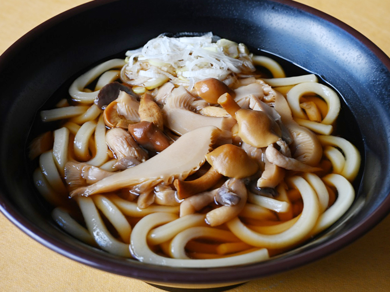 きのこうどん・きのこそば
