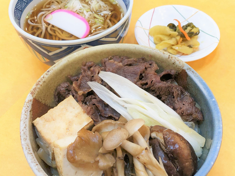 秋・前沢牛すき焼き小麺セット