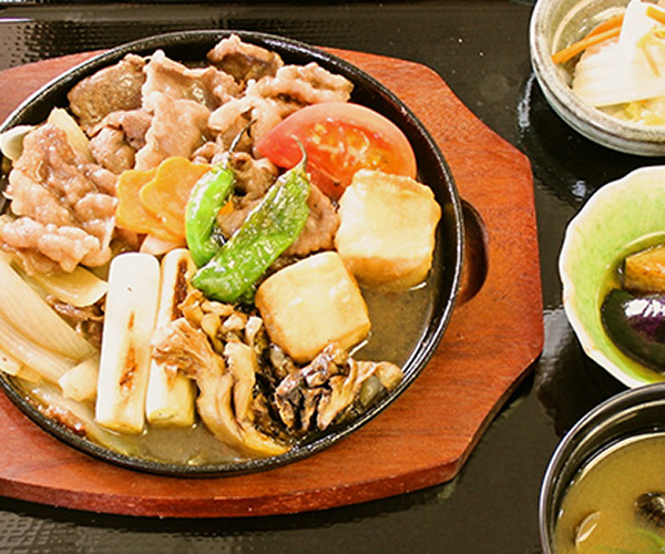 栃木県産和牛のすき焼き膳