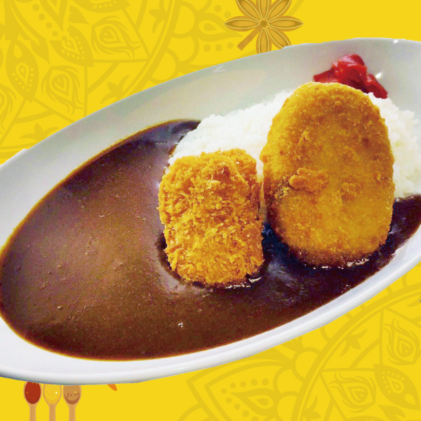 ミックスコロッケカレー