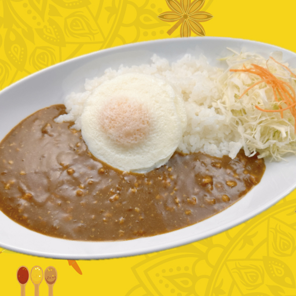 キーマ風エッグカレー