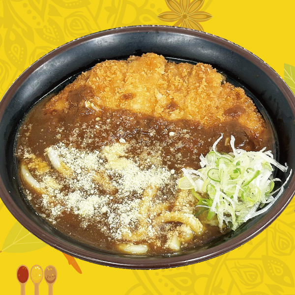 チーズカツカレーうどん