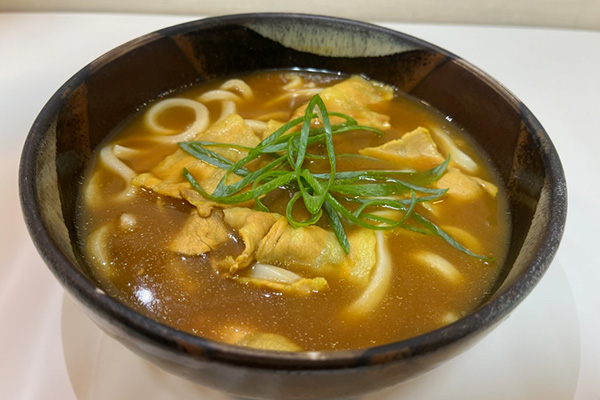 昔ながらのカレーうどん