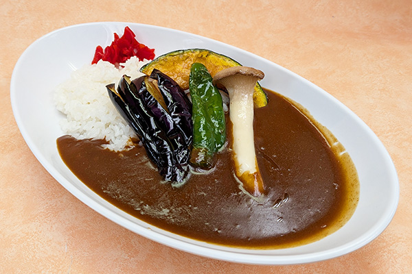 4種野菜の彩りカレー