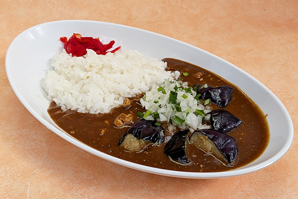 茄子と香味野菜の秋香るカレー