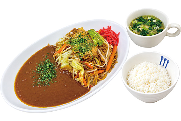 2種嵐の★★★カレー焼きそば