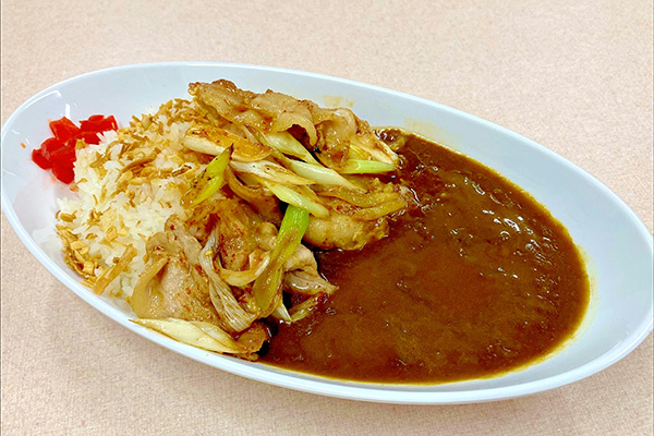 深谷ネギ香る満点カレー