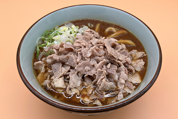 満腹肉盛りカレーうどん
