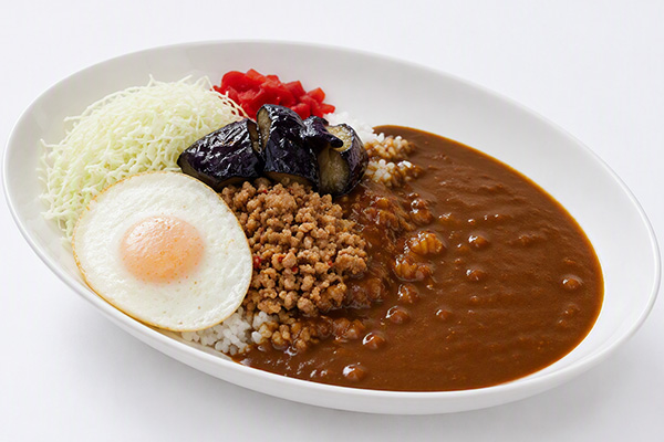 秋のごちそう月見カレー