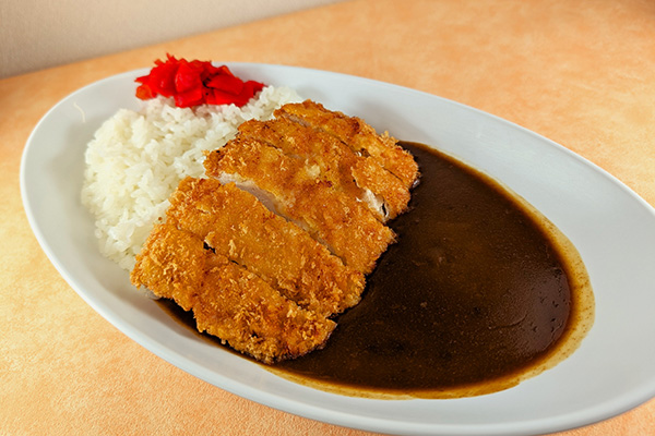 越の鶏チキンカツカレー