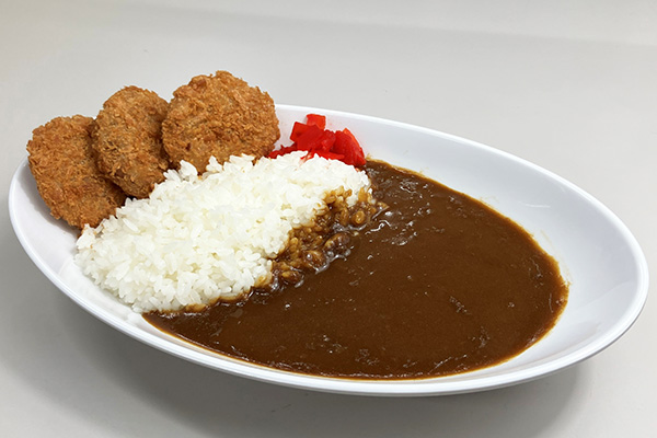 牛たんメンチカツカレー