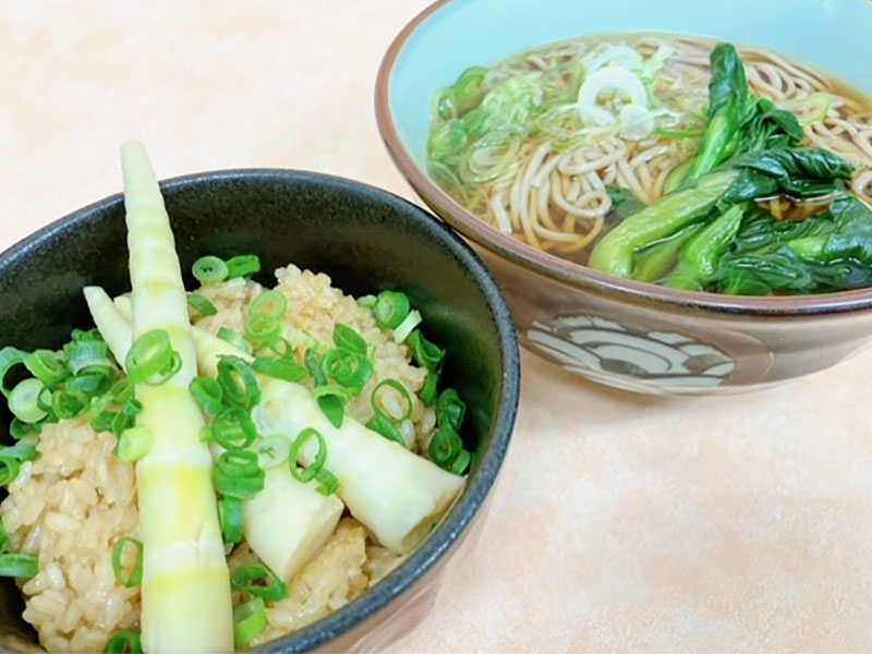 春のそば・うどんセット