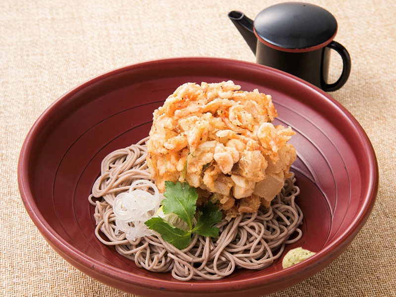 桜海老のかき揚げ蕎麦
