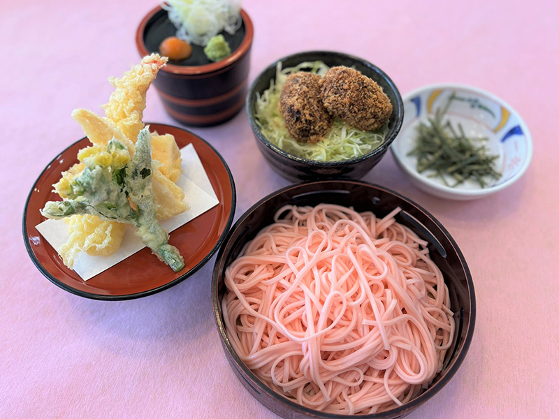 春の天ざるセット