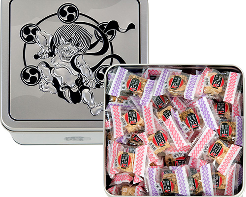 雷神上磯部缶(雷おこし)