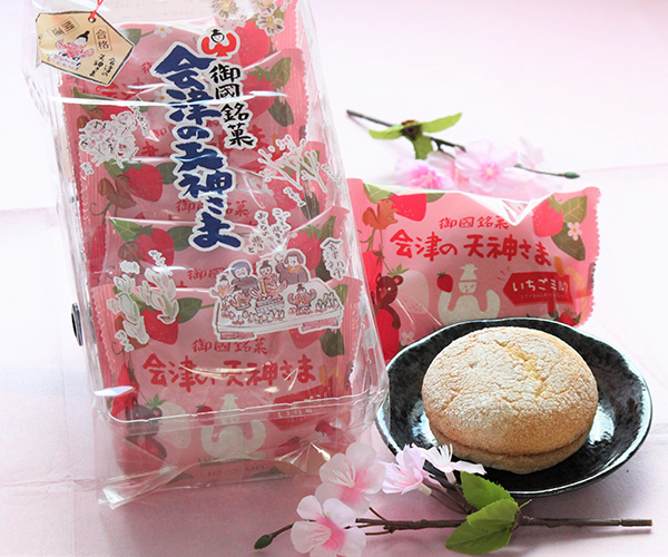 会津の天神さまいちごミルク