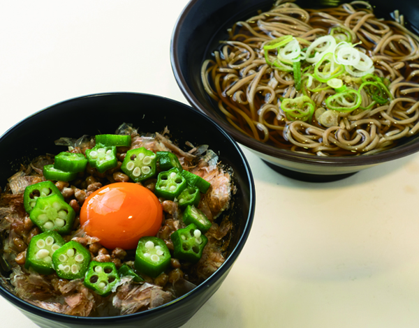 納豆ごはん（うどん・そば）セット