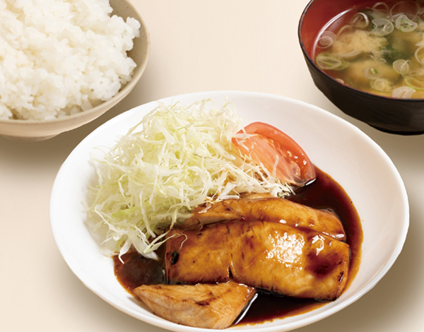 メカジキの照り焼定食