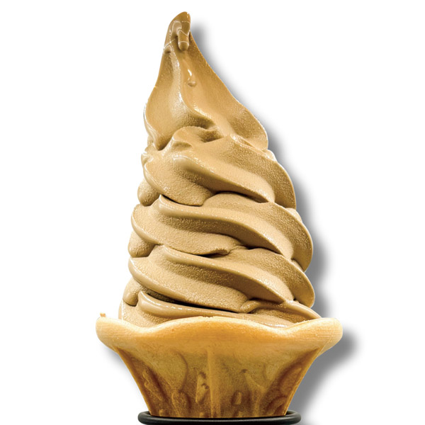 ほうじ茶ソフト