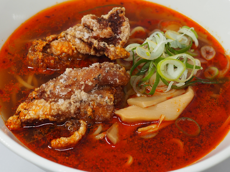 あかから唐揚げラーメン