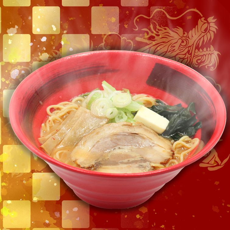 ピリ辛 味噌バターとんこつラーメン