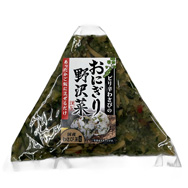新商品「おにぎり野沢菜 ピリ辛わさび」