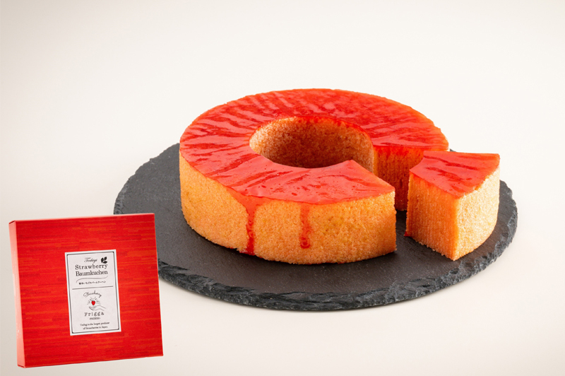 栃木いちごのバームクーヘン