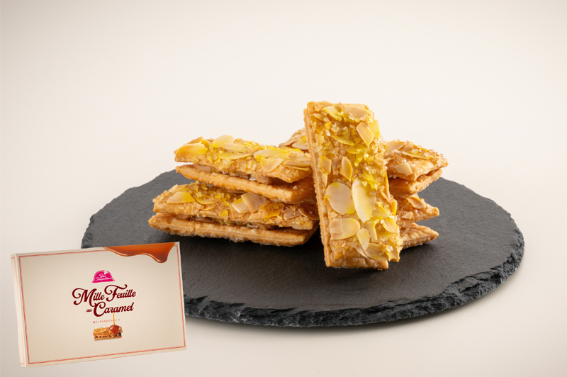 塩キャラメルのミルフィーユ