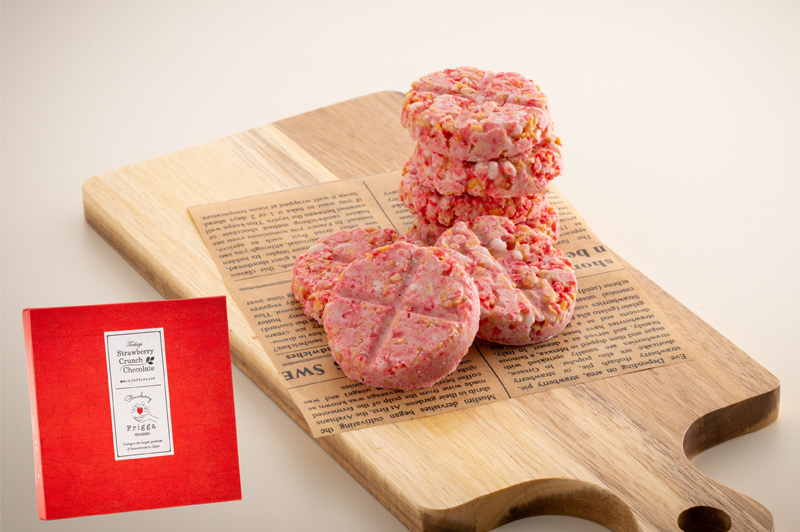 栃木いちごのクランチショコラ