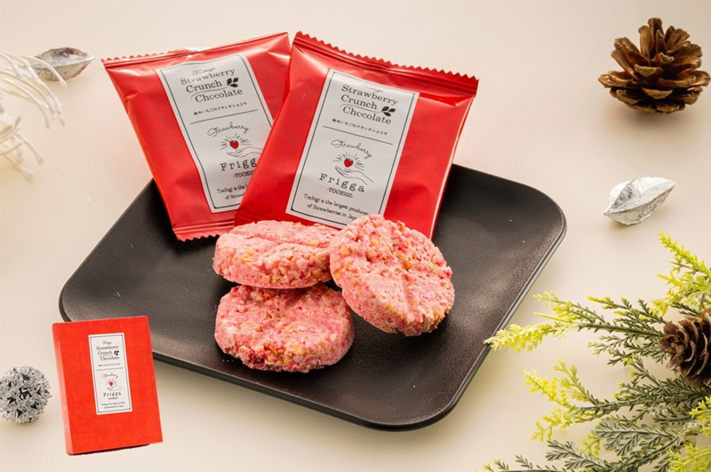 栃木いちごのクランチショコラ