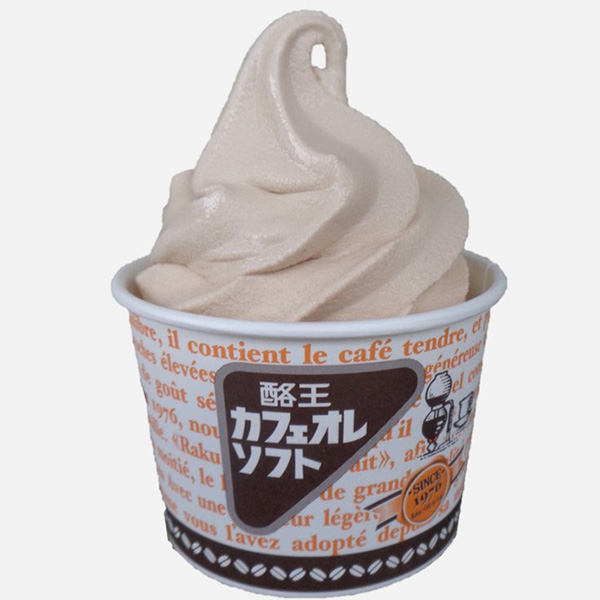 酪王カフェオレソフト