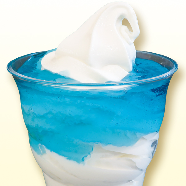 八幡平ドラゴンアイブルーソフトクリーム