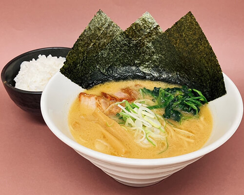 豚骨醤油ラーメンライスセット