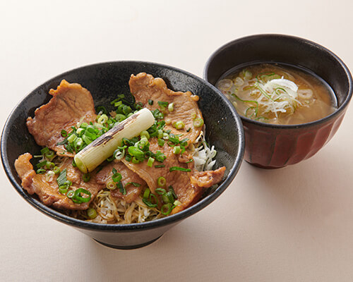 ブーブー丼セット(豚丼・豚汁セット)